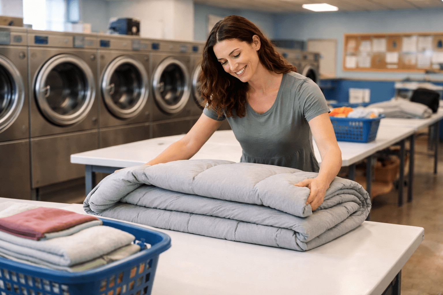 How to Wash Comforters and Bulky Items at a Laundromat