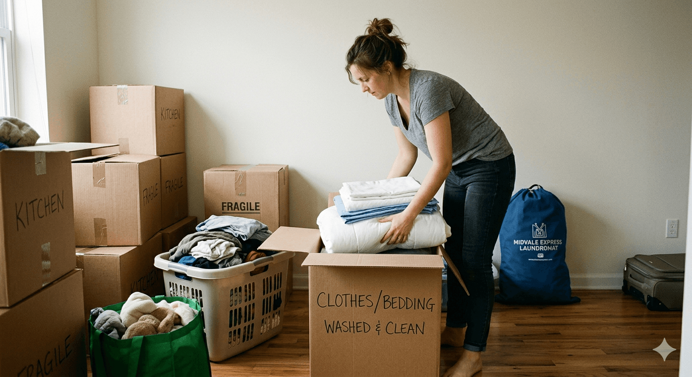 What to Do With Your Laundry When You're Moving