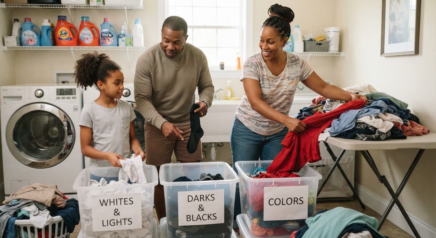 How to Separate Laundry (And Why It Actually Matters)